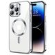 Techsuit Husa pentru iPhone 14 Pro Max - Techsuit Luxury Crystal MagSafe - Silver 5949419136748 έως 12 άτοκες Δόσεις