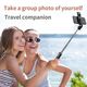 Techsuit Selfie Stick with Remote Control and LED Light, 67cm - Techsuit (S03-S) - Black 5949419125100 έως 12 άτοκες Δόσεις