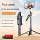 Techsuit Selfie Stick with Remote Control and LED Light, 175cm - Techsuit (K28) - Black 5949419123519 έως 12 άτοκες Δόσεις