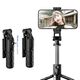 Techsuit Mini Selfie Stick cu Telecomanda si Trepied - Techsuit (K03) - Black 5949419123472 έως 12 άτοκες Δόσεις