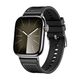 Techsuit Curea pentru Apple Watch 1/2/3/4/5/6/7/8/9/SE/SE 2/Ultra/Ultra 2 (42/44/45/49mm) - Techsuit Watchband (W051) - Black 5949419108486 έως 12 άτοκες Δόσεις