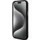 DKNY case for iPhone 15 6,1&quot; DKHCP15SSMCBSK black HC silicone w stack metal logo 3666339265298