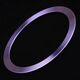 Metal Ring (2 in set) light purple 5907457764262