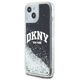 DKNY case for iPhone 15 6,1&quot; HC DKHCP15SLBNAEK black HC liquid glitters w arch logo 3666339270759