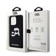 Karl Lagerfeld case for iPhone 15 Pro 6,1&quot; KLHMP15LSKCHPPLK black HC Magsafe silicone sil double heads print 3666339256722