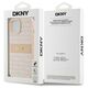 DKNY case for iPhone 15 6,1&quot; DKHCP15SPRTHSLP pink HC PU repeat texture pattern w tonal stripe 3666339260675