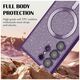 Techsuit Case for iPhone 12 Pro Max - Techsuit Luxury Glitter MagSafe - Deep Purple 5949419133983 έως 12 άτοκες Δόσεις