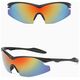 Techsuit Ochelari pentru Ciclism - Techsuit (1806) - Black / Orange Yellow 5949419154964 έως 12 άτοκες Δόσεις