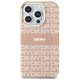 DKNY case for iPhone 15 Pro Max 6,7&quot; DKHMP15XHRHSEP blue HC Magsafe pc tpu repeat texture pattern w stripe 3666339267704