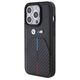 Original Case APPLE IPHONE 15 PRO BMW Stamped Tricolor Stripe (BMHCP15L22NSTB) black 3666339143930