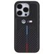 Original Case APPLE IPHONE 15 PRO BMW Stamped Tricolor Stripe (BMHCP15L22NSTB) black 3666339143930