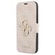 Original Case IPHONE 13 PRO MAX Guess Book 4G Big Metal Logo (GUBKP13X4GMGPI) pink 3666339032678