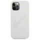 Original Case IPHONE 12 PRO MAX Guess Hardcase Script Vintage (GUHCP12LLSVSCR) gray 3700740495117