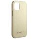 Original Case IPHONE 12 MINI Guess Hardcase Iridescent (GUHCP12SIGLGO) gold 3700740481363
