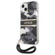 Original Case IPHONE 13 MINI Guess Hardcase Camo Strap Collection (GUHCP13SKCABBK) black 3666339023119