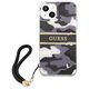 Original Case IPHONE 13 MINI Guess Hardcase Camo Strap Collection (GUHCP13SKCABBK) black 3666339023119