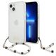 Original Case IPHONE 13 MINI Guess Hardcase White Pearl (GUHCP13SKPSWH) transparent 3666339025236
