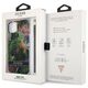 Case IPHONE 13 MINI Guess Hardcase Flower Strap (GUHCP13SHFLSB) blue 3666339040437