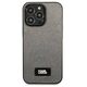 Original Case IPHONE 13 PRO Karl Lagerfeld Hardcase Saffiano Plaque (KLHCP13LSFMP2DG) silver 3666339048907