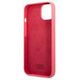 Original Case IPHONE 13 MINI Karl Lagerfeld Hardcase Silicone Plaque (KLHCP13SSLMP1PI) pink 3666339048808