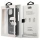 Original Case IPHONE 13 MINI Karl Lagerfeld Hardcase Iconik Karl (KLHCP13STPEIKK) black 3666339048402