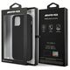 Case IPHONE 12 PRO MAX Mercedes AMG Hardcase Leather Hot Stamped (AMHCP12LDOLBK) black 3666339002855