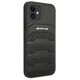 Case IPHONE 12 MINI Mercedes AMG Hardcase Leather Debossed Lines (AMHCP12SGSEBK) black 3666339013929