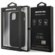 Case IPHONE 13 MINI Mercedes AMG Hardcase Leather Hot Stamped (AMHCP13SDOLBK) black 3666339018856