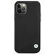 Original Case IPHONE 12 / 12 PRO BMW Hardcase Leather Deboss (BMHCP12MRCDPK) black 3666339010751