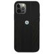Original Case IPHONE 12 / 12 PRO BMW Hardcase Leather Curve Perforate (BMHCP12MRSPPK) black 3666339010904