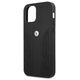 Original Case IPHONE 12 / 12 PRO BMW Hardcase Leather Curve Perforate (BMHCP12MRSPPK) black 3666339010904