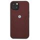 Original Case IPHONE 13 MINI BMW Hardcase Leather Curve Perforate (BMHCP13SRSPPR) red 3666339021856