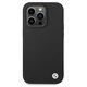 Original Case IPHONE 14 PRO BMW Silicone Metal Logo black 3666339090449