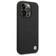 Original Case IPHONE 14 PRO BMW Silicone Metal Logo black 3666339090449