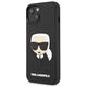 Original Case IPHONE 14 PLUS Karl Lagerfeld Hardcase 3D Rubber Karl`s Head black 3666339086459
