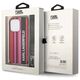 Original Case IPHONE 14 PRO MAX Karl Lagerfeld Hardcase Color Stripes Strap pink 3666339094225