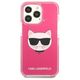 Original Case IPHONE 13 PRO Karl Lagerfeld Hardcase Choupette Head (KLHCP13LTPECPI) pink 3666339048549
