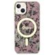 Original Case IPHONE 14 PLUS Guess Hardcase Flower MagSafe (GUHMP14MHCFWSP) pink 3666339115562