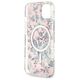 Original Case IPHONE 14 PLUS Guess Hardcase Flower MagSafe (GUHMP14MHCFWSP) pink 3666339115562