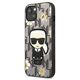 Original Case IPHONE 13 MINI Karl Lagerfeld Flower Ikonik Karl (KLHCP13SPMNFIK1) gray 3666339049447