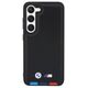 Original Case SAMSUNG GALAXY S23+ BMW Leather Stamp Tricolor (BMHCS23M22PTDK) black 3666339114558