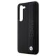 Original Case SAMSUNG GALAXY S23 BMW Hardcase Leather Textured & Stripe (BMHCS23S22RDPK) black 3666339114510