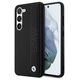 Original Case SAMSUNG GALAXY S23+ BMW Hardcase Leather Textured & Stripe (BMHCS23M22RDPK) black 3666339114527