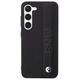 Original Case SAMSUNG GALAXY S23+ BMW Hardcase Leather Textured & Stripe (BMHCS23M22RDPK) black 3666339114527