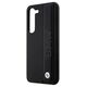 Original Case SAMSUNG GALAXY S23+ BMW Hardcase Leather Textured & Stripe (BMHCS23M22RDPK) black 3666339114527