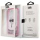 Original Case IPHONE SE 2022 / SE 2020 / 7 / 8 Karl Lagerfeld Hardcase Glitter Karl`s Head (KLHCI8LNKHCP) pink 3666339118877