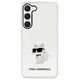 Original Case SAMSUNG GALAXY S23+ Karl Lagerfeld Hardcase Ikonik Choupette (KLHCS23MHNCHTCT) transparent 3666339117719