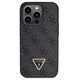 Original Case IPHONE 14 PRO Guess Hardcase Crossbody 4G Metal Logo (GUHCP14LP4TDSCPK) black 3666339146788