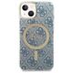 Original Case IPHONE 14 Guess Hardcase 4G Print MagSafe + Wireless Charger (GUBPP14XHJEACSA) blue 3666339102968