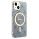 Original Case IPHONE 14 Guess Hardcase 4G Print MagSafe + Wireless Charger (GUBPP14XHJEACSA) blue 3666339102968